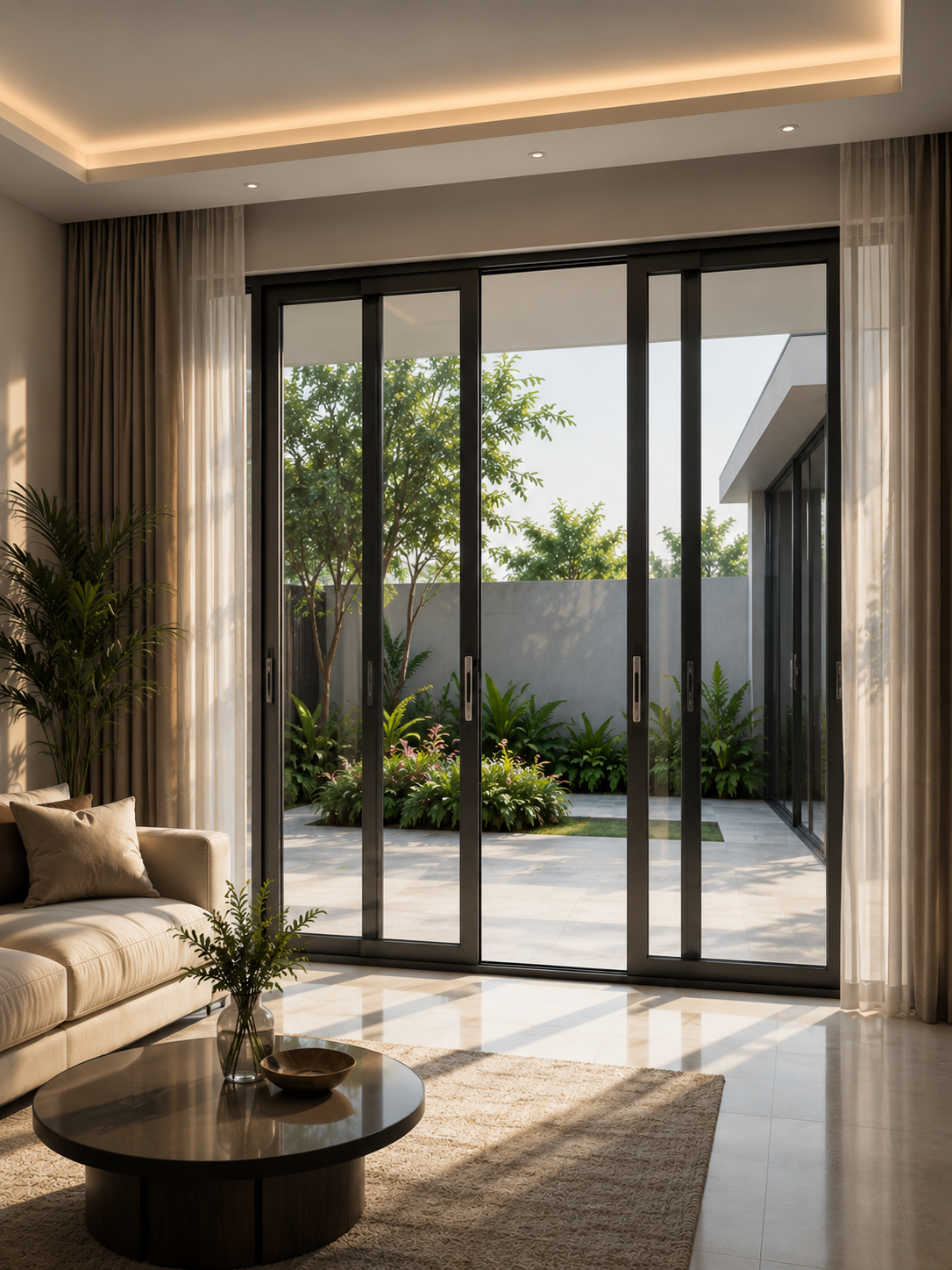 Aluminium doors and windows